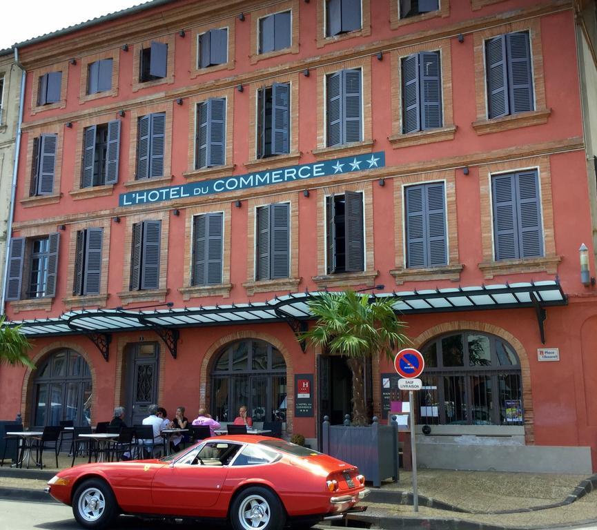 Hotel Du Commerce Montauban Exterior foto